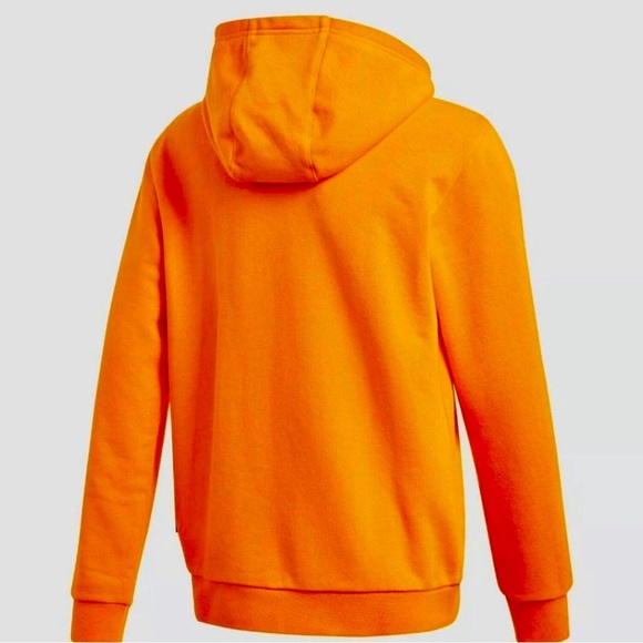 Adidas x Pharrell Williams Humanrace Yourh Orange Hoodie Breathe Thoughts - Picture 2 of 10